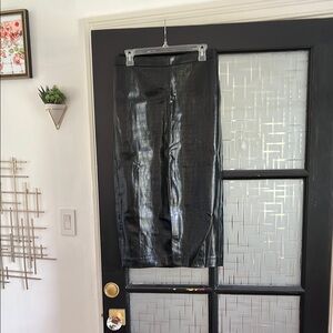 NWT Ann Taylor Black Pencil Skirt Sleek Professional Style